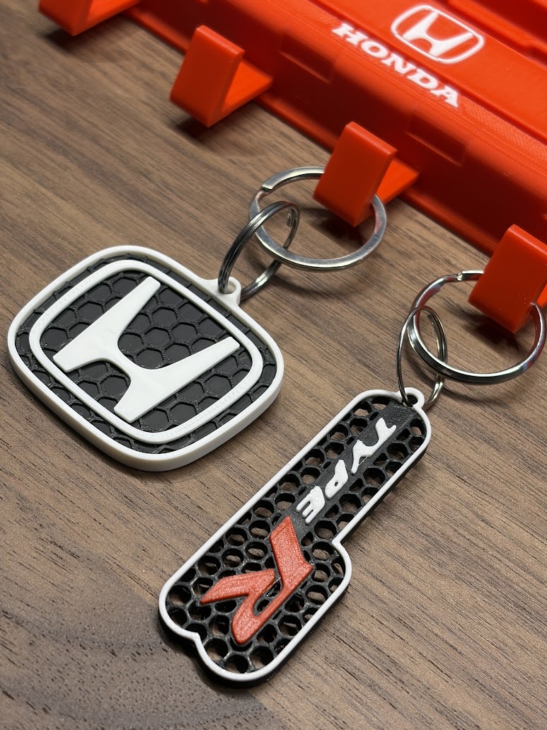Type R keychain