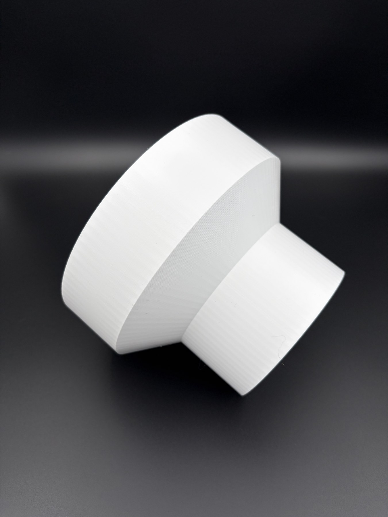 150 to 100 mm ventilation adapter